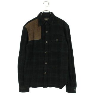 ダブルアールエル(RRL)のダブルアールエル Gun Patches Hunting Shirt Jacket ガンパッチハンティングシャツブルゾン メンズ S(ブルゾン)