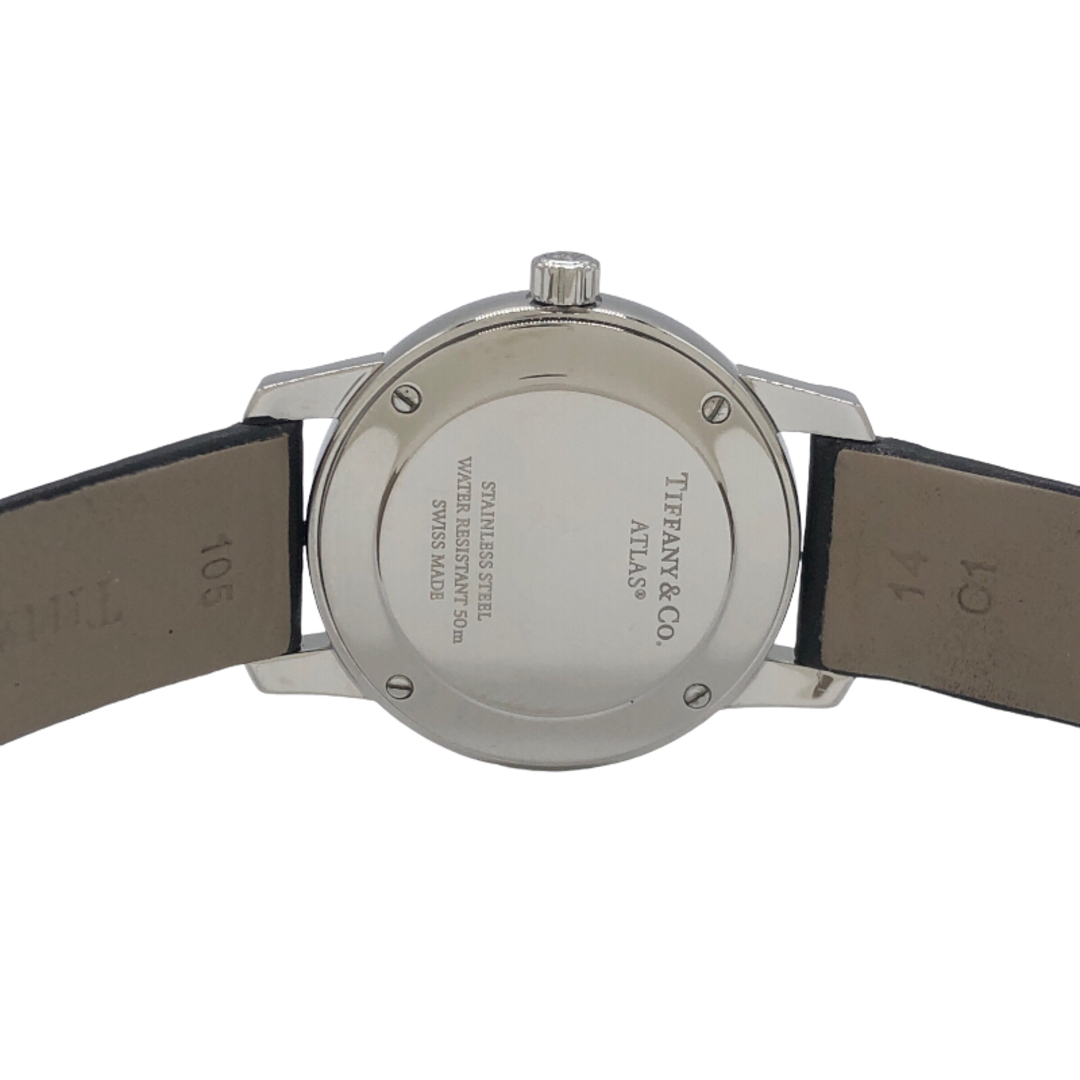 Tiffany & Co.(ティファニー)のティファニー TIFFANY＆CO アトラス 2ハンド ブラック ステンレススチール クオーツ レディース 腕時計 レディースのファッション小物(腕時計)の商品写真