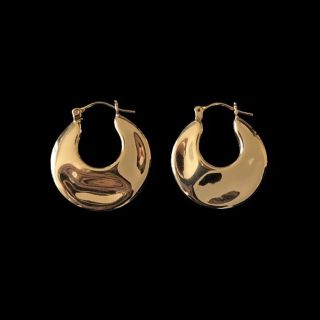 アダムエロぺ(Adam et Rope')のMetal plate gold pierce No.574(ピアス)