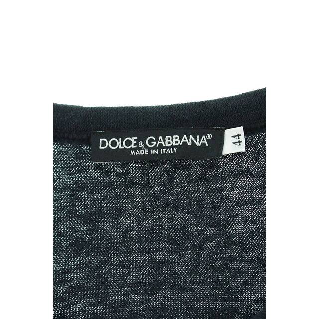 DOLCE&GABBANA(ドルチェアンドガッバーナ)のドルチェアンドガッバーナ ヘンリーネック七分袖ニット メンズ 44 メンズのトップス(ニット/セーター)の商品写真