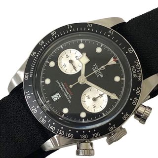 チュードル(Tudor)の　チューダー/チュードル TUDOR ブラックベイクロノ 79360N 黒文字盤 ステンレス 自動巻き メンズ 腕時計(その他)