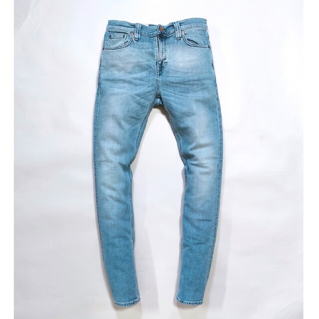 Nudie Jeans(ヌーディジーンズ)のピクシーさん専5/23 新品　Nudie Jeans ストレッチスキニーデニム メンズのパンツ(デニム/ジーンズ)の商品写真