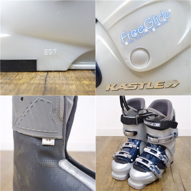 ケスレー KASTLE スキーブーツ Free Glide 6 24cm相当 ゲレンデ ケスレー KASTLE スキーブーツ Free Glide 6 24cm相当 ゲレンデ