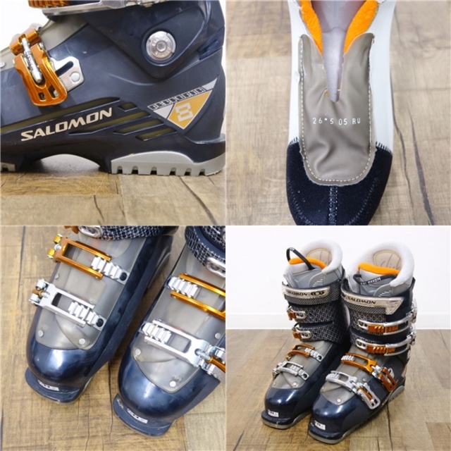 SALOMON(サロモン)のサロモン SALOMON スキーブーツ Performa 8.0 26.5cm  ゲレンデ スキー 基礎スキー アウトドア スポーツ/アウトドアのスキー(ブーツ)の商品写真