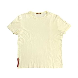 プラダ(PRADA)の極 美品 希少品 PRADA SPORTS プラダスポーツ ロゴ 半袖 Tシャツ カットソー コットン 綿 サイズM レディース ベージュ 18955(Tシャツ(半袖/袖なし))