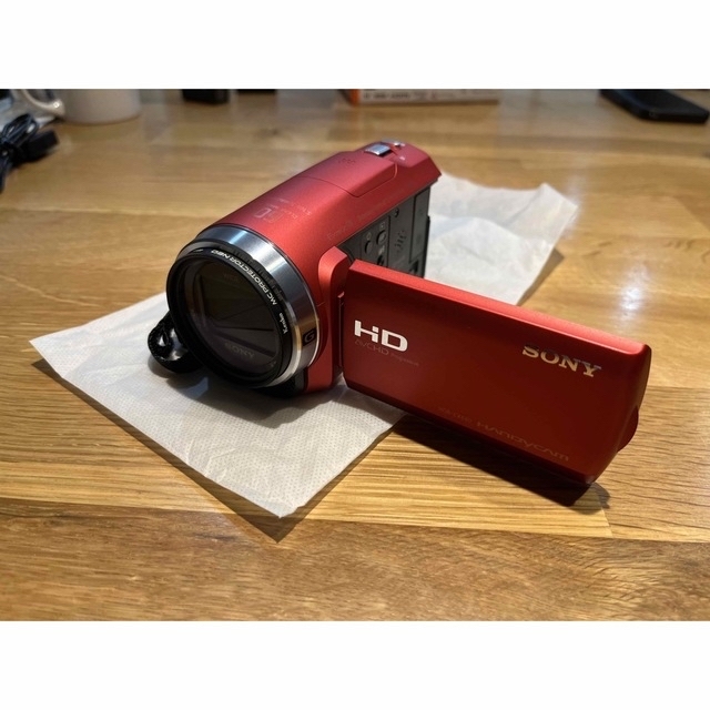SONY(ソニー)の限定値引き【美品】SONY  HDR-CX680(R)【送料込み】 スマホ/家電/カメラのカメラ(ビデオカメラ)の商品写真