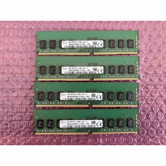 メモリ　DDR4 4GB×4 16GB