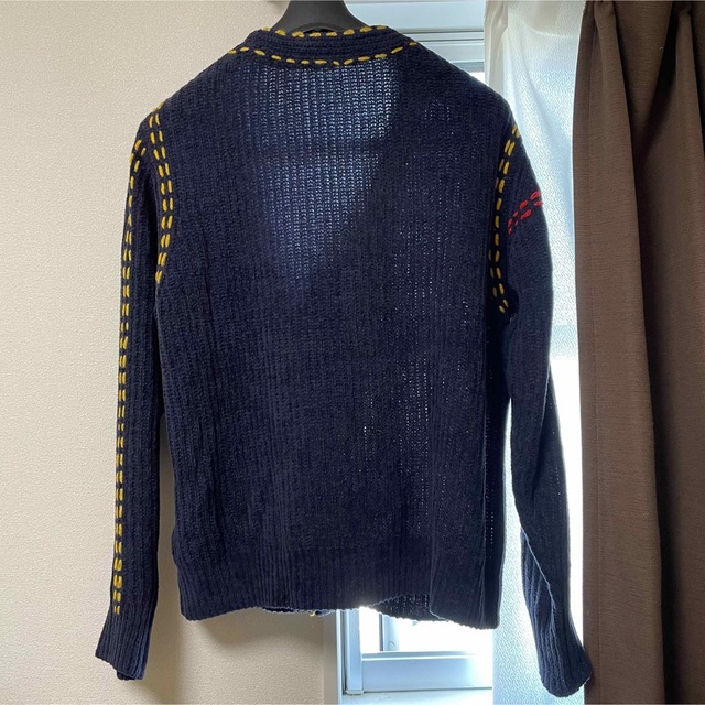 PHINGERIN(フィンガリン)のPHINGERIN PG1 KNIT カーディガン black Mサイズ メンズのトップス(カーディガン)の商品写真