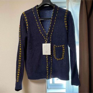 フィンガリン(PHINGERIN)のPHINGERIN PG1 KNIT カーディガン black Mサイズ(カーディガン)