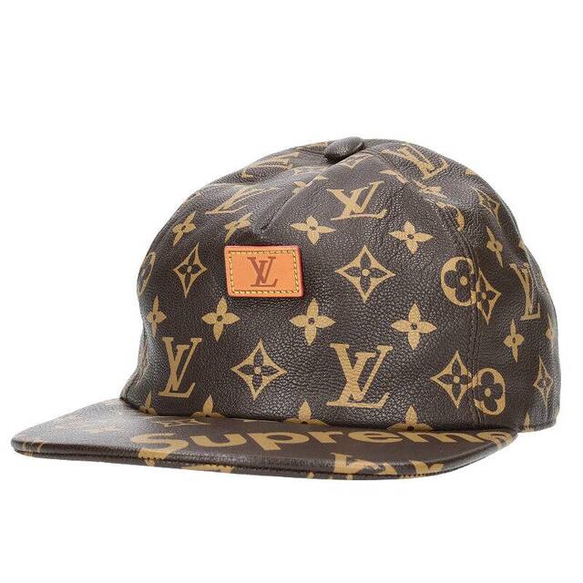 正式的 LV 17AW ルイヴィトン シュプリーム 5-Panel メンズ モノグラム