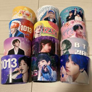 ボウダンショウネンダン(防弾少年団(BTS))のBTS カップホルダー　クオズ　テテ　ジミン　カプホ　95’s 12個セット(K-POP/アジア)