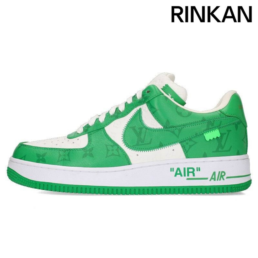 ルイヴィトン ×ナイキ NIKE AIR FORCE 1 LOW モノグラムレザーローカットスニーカー  メンズ 27cm/US9