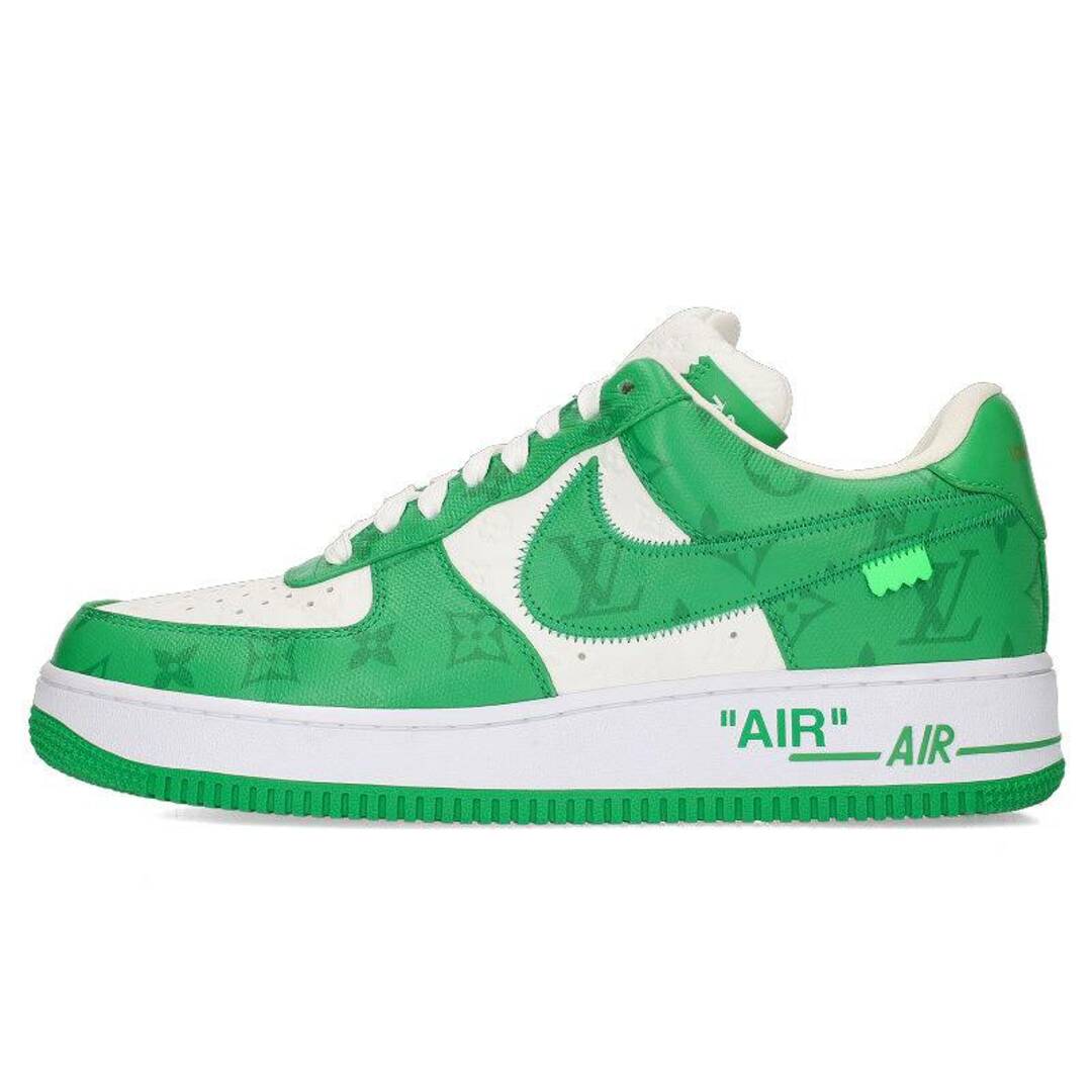 ルイヴィトン ×ナイキ NIKE AIR FORCE 1 LOW モノグラムレザーローカットスニーカー  メンズ 27cm/US9