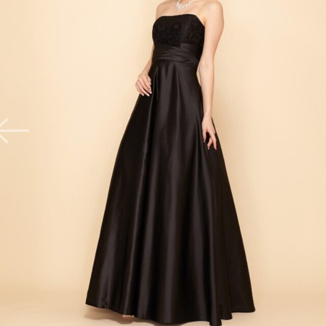 アナベル　黒ドレス レディースのフォーマル/ドレス(ロングドレス)の商品写真