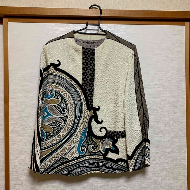 エトロ シルクジャケット 42 生まれのブランドで 51.0%OFF