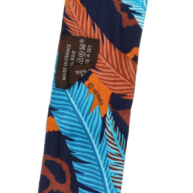エルメス ツイリー JAGUAR QUETZAL シルクスカーフ レディース エルメス ツイリー JAGUAR QUETZAL シルクスカーフ レディース