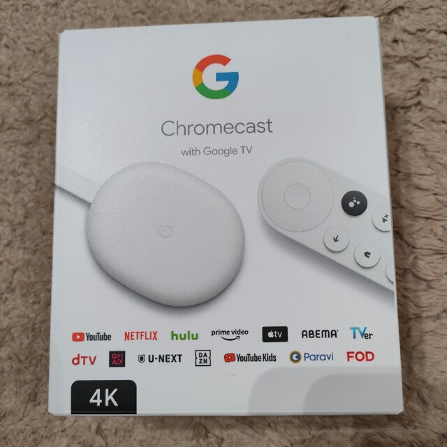 Google(グーグル)のchromecast クロームキャスト エンタメ/ホビーのエンタメ その他(その他)の商品写真