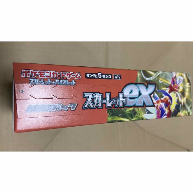 ポケモンカード box スカーレットex(ポケモン購入特典カード付) 2