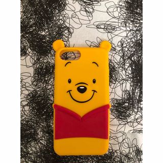 クマノプーサン(くまのプーさん)のiphone8plus クマのプーさん シリコンカバー(iPhoneケース)