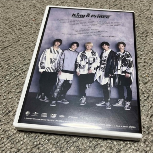 King ＆ Prince 1st アルバム初回限定盤A/DVD付特典ステッカー