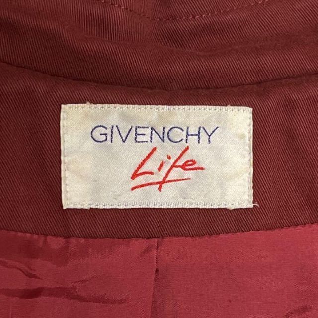 GIVENCHY(ジバンシィ)のGIVENCHY ジバンシー ロングコート バーガンディ 9号L / ジバンシー レディースのジャケット/アウター(ロングコート)の商品写真