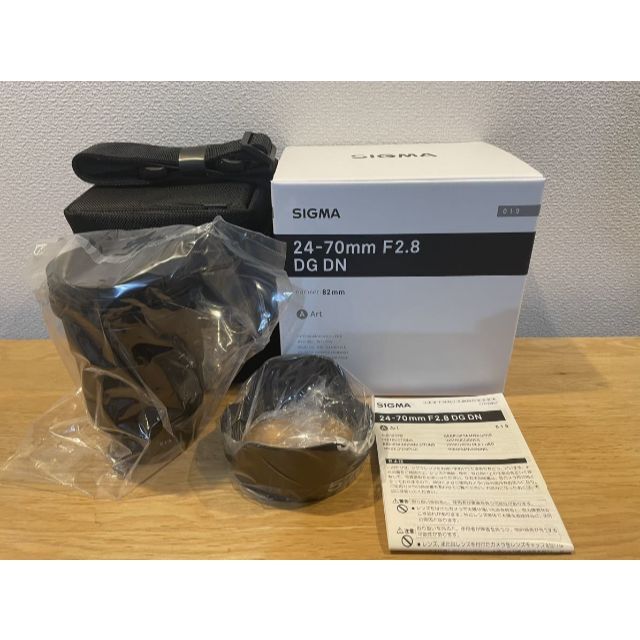 入荷中 SIGMA - 未使用品SIGMA 24-70mm F2.8 DG DN|ArtソニーE レンズ