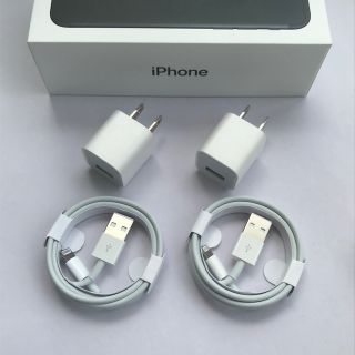 アイフォーン(iPhone)のiPhone 充電器 ケーブル コード lightning cable(バッテリー/充電器)