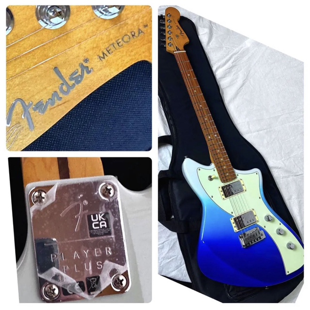 エレキギターFender Player Plus METEORA HH BelairBlue - primator.cz