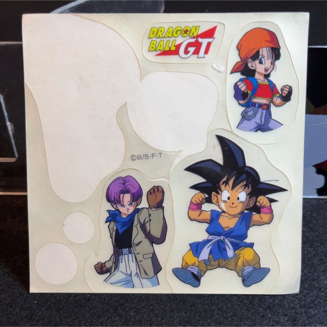 アニメ ドラゴンボールGT 悟空 トランクス パン シール 希少 珍品 | フリマアプリ ラクマ