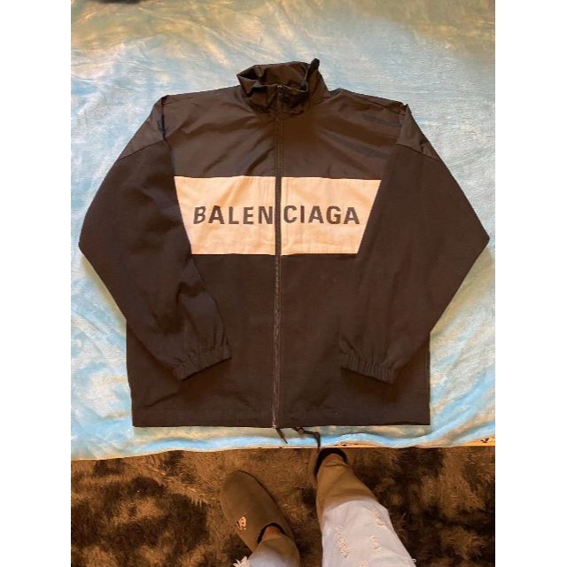 好きに Balenciaga - 34 デニム切り替えトラックジャケット