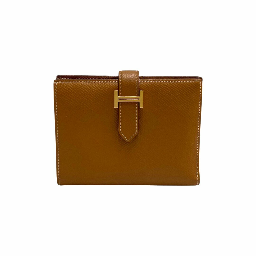 財布 極 美品 Z刻印 保存箱付き HERMES エルメス ベアン コンパクト