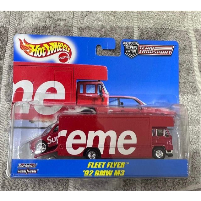 Supreme 19ss Hot Wheels Fleet Flyer ミニカー