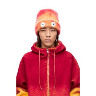 ロエベ ハウル カルシファー ビーニー 帽子-