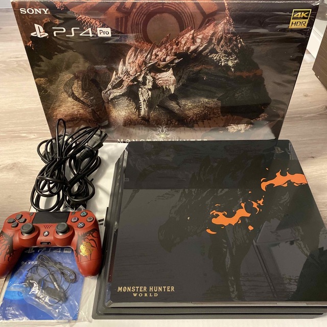 PS4 pro MHW リオレウスEdition