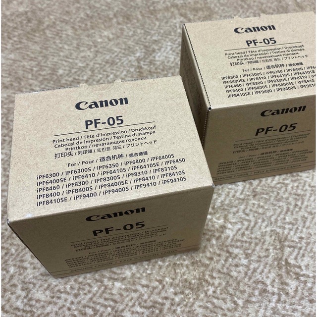 Canon - Canonプリントヘッド PF-05   2個