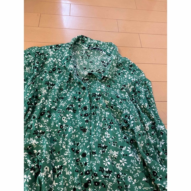 ZARA(ザラ)のZARA花柄ワンピース レディースのワンピース(ロングワンピース/マキシワンピース)の商品写真