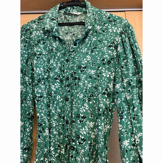 ZARA(ザラ)のZARA花柄ワンピース レディースのワンピース(ロングワンピース/マキシワンピース)の商品写真