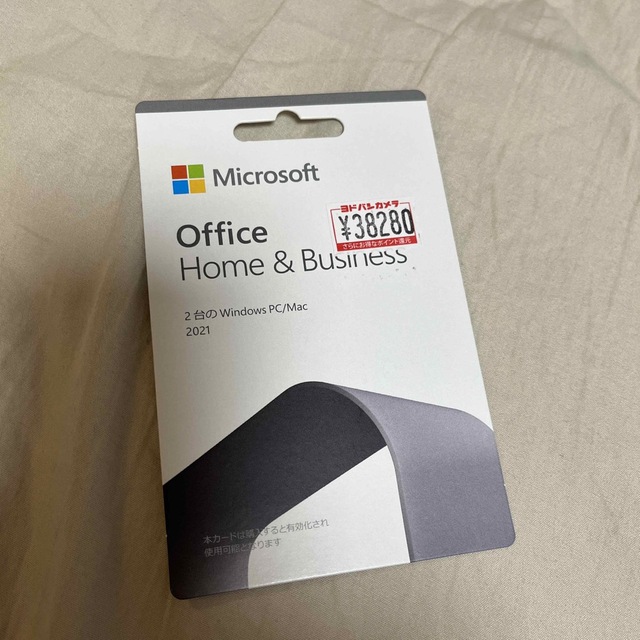 Microsoft(マイクロソフト)のMicrosoft Office Home & Business 2021 fo スマホ/家電/カメラのPC/タブレット(その他)の商品写真