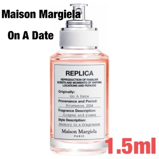 マルタンマルジェラ(Maison Martin Margiela)のレプリカ オードトワレ オン ア デート1.5ml(ユニセックス)