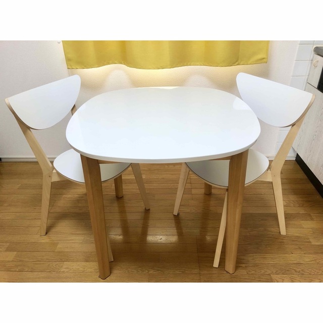 IKEA - 北欧風 ダイニングテーブル×チェア2脚 IKEAの通販 by さな's
