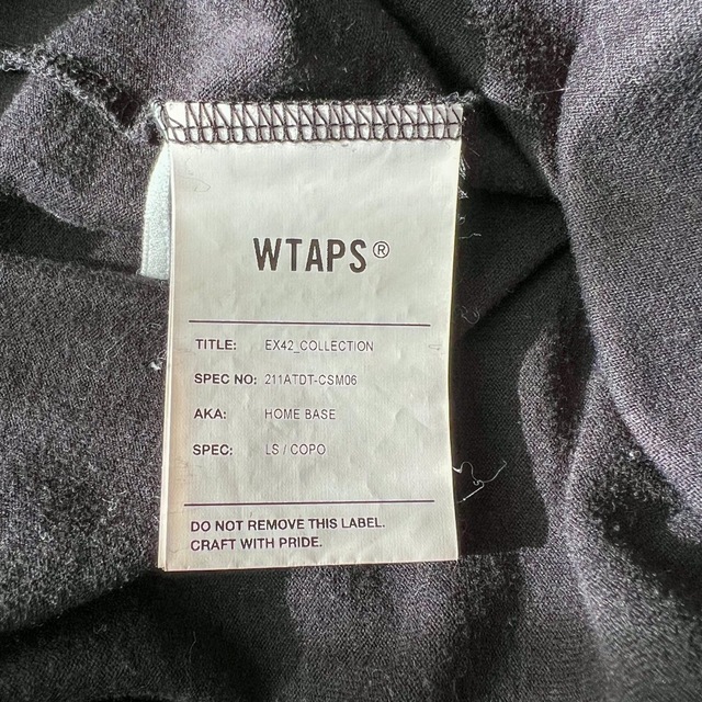 W)taps(ダブルタップス)の【WTAPS ダブルタップス】HOME BASE LS / COPO メンズのトップス(Tシャツ/カットソー(七分/長袖))の商品写真