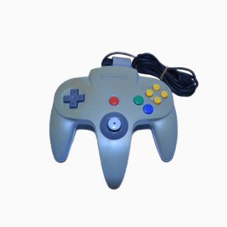 ニンテンドウ64(NINTENDO 64)の64コントローラー グレー ジャンク(その他)