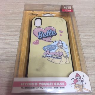 iPhoneXケース　iPhoneXSケース　ベル　ディズニー　Disney(iPhoneケース)