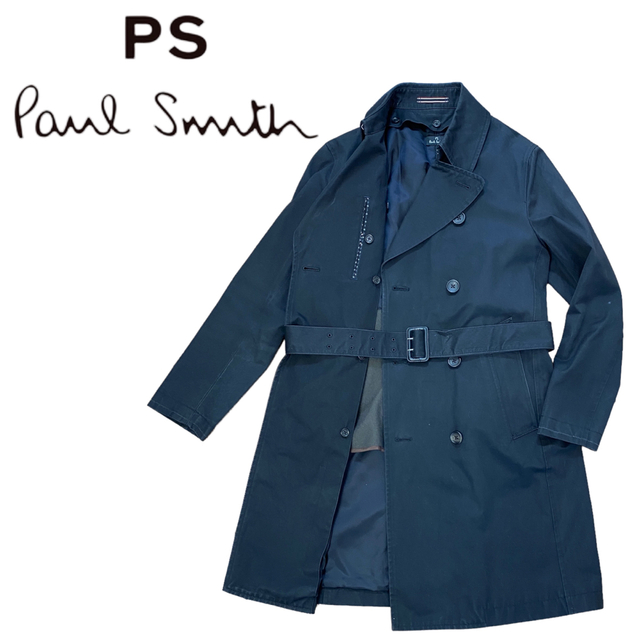 美品 PaulSmith LONDON メンズ  コート ステンカラー ライナー