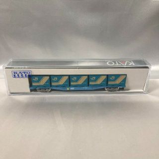 カトー(KATO`)の美品 Nゲージ カトー 10 317 コキ104 1612 KATOコンテナ貨車(鉄道模型)