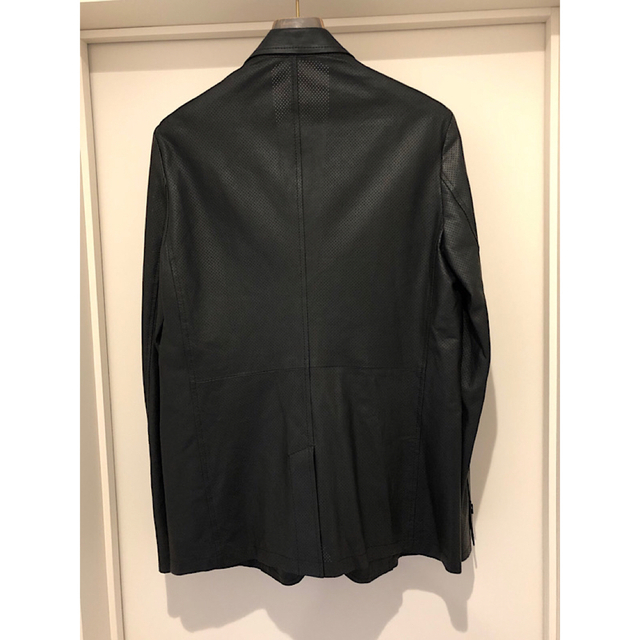 新品バックラッシュ20SS別注インディアンゴートパンチングレザー