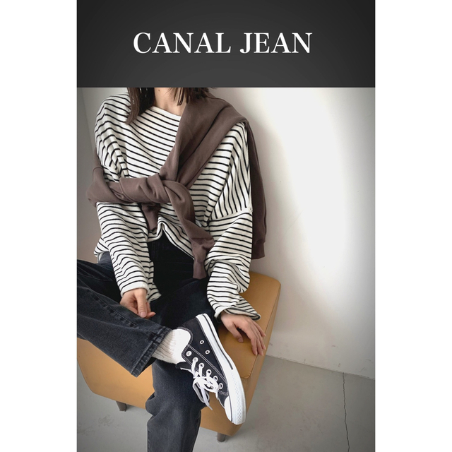 CANAL JEAN - CANAL JEAN 完売品 定価8910円 完売品コットンボーダー ...