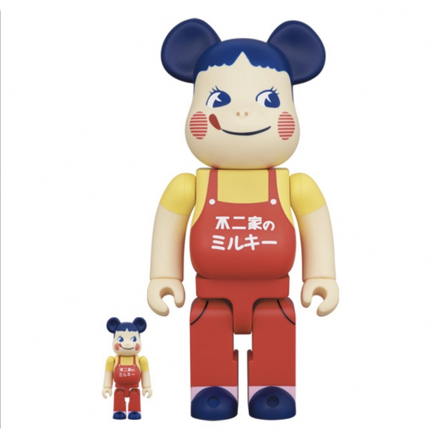 BE@RBRICK - 新品未開封品 ベアブリック ホーロー看板ペコちゃん100