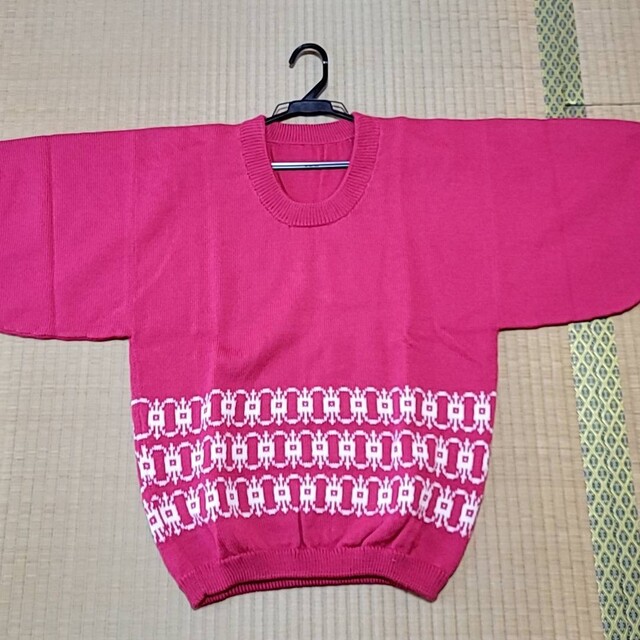 美品 婦人服 着物用 セーター 手編み オーダーメイド 一点物 希少 毛 日本製