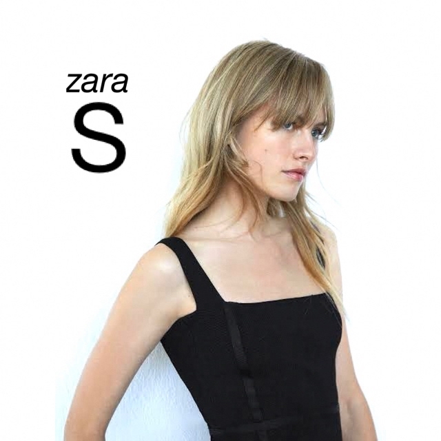 ZARA(ザラ)の限定セール‼️ zara トップス ニット タンクトップ コルセット ベスト レディースのトップス(ニット/セーター)の商品写真